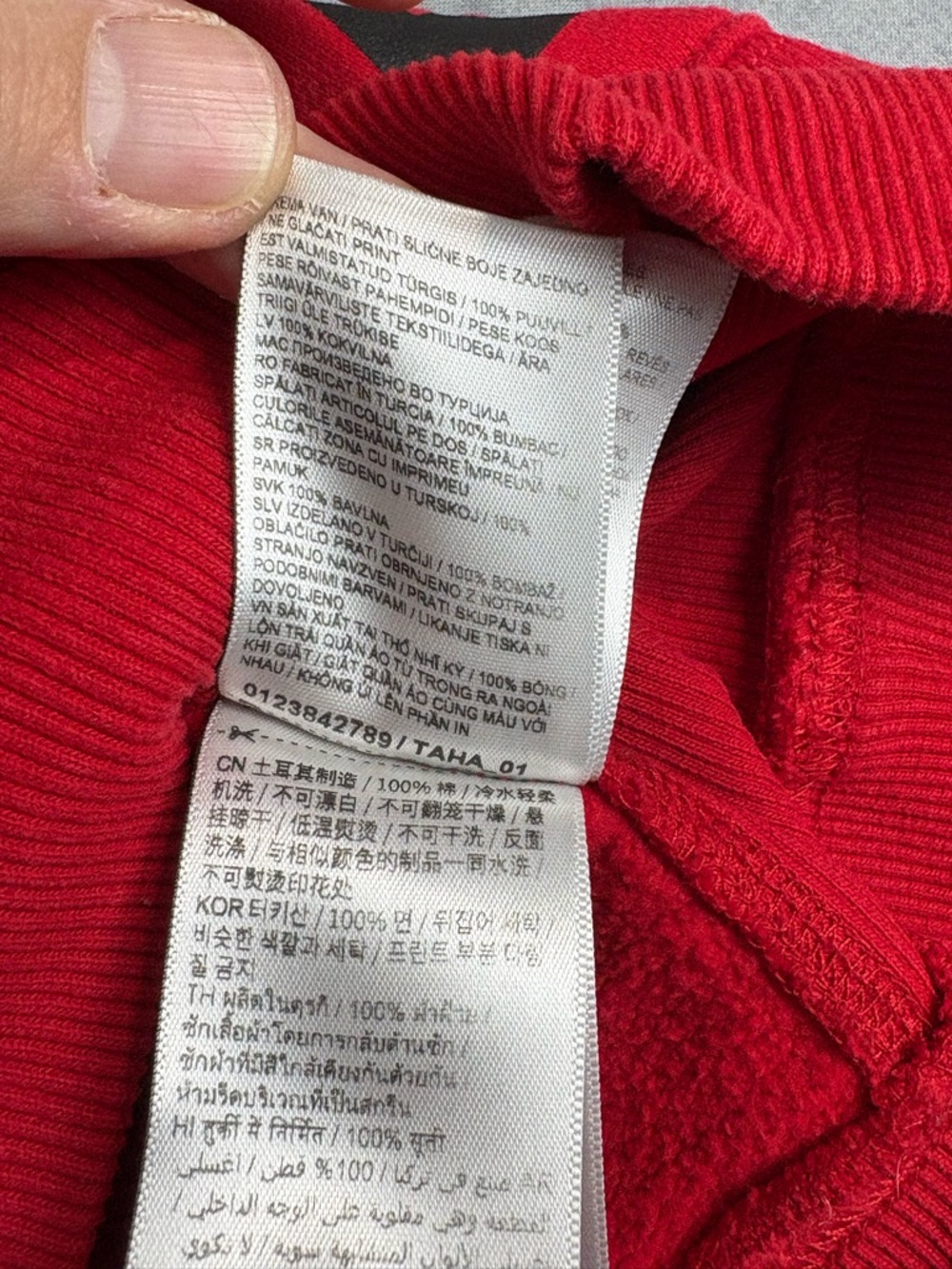 Superdry Sweatshirt Mens XL Red Graphic Crewneck Logo Pullover - Picture 10 of 13